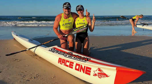 Known as the ‘Fitz’, Riley and Georgia Fitzsimmons are a golden couple both on and off the water.