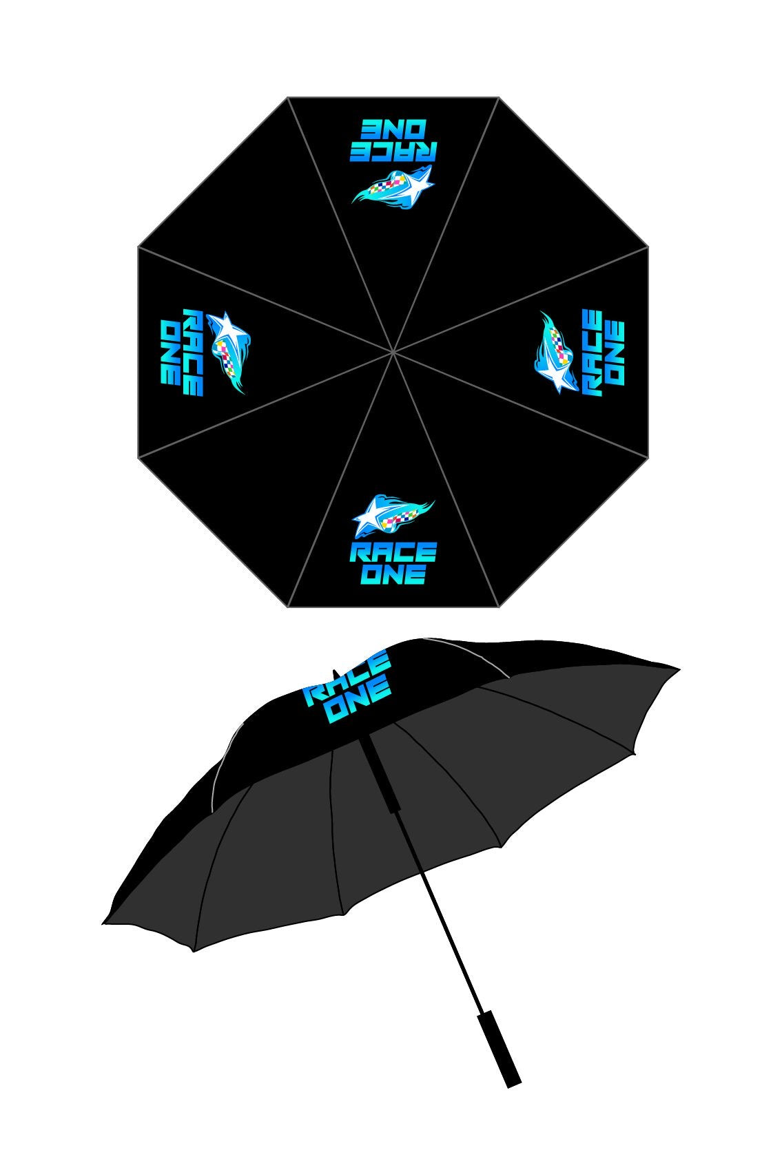RACE ONE UMBRELLA
