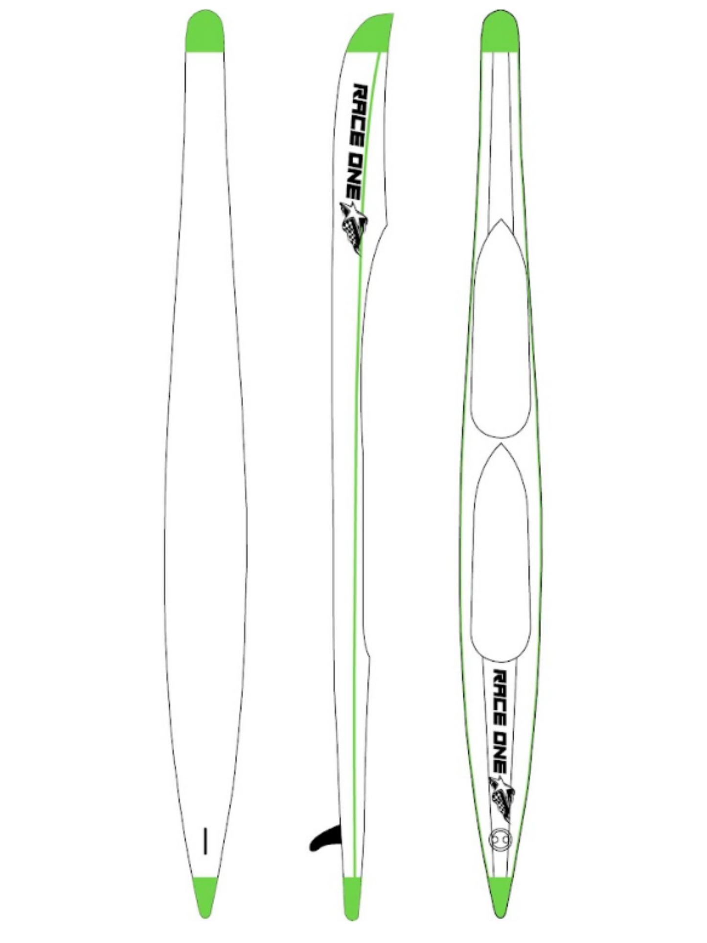RACE ONE DOUBLE SKI - WA