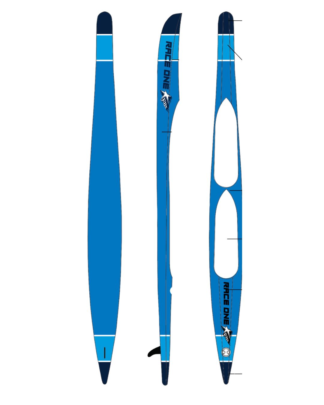 RACE ONE DOUBLE SKI