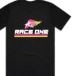 RACE ONE T-SHIRT KIDS - LINES (RED/YLW)