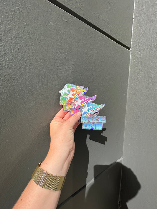 Race One Stickers