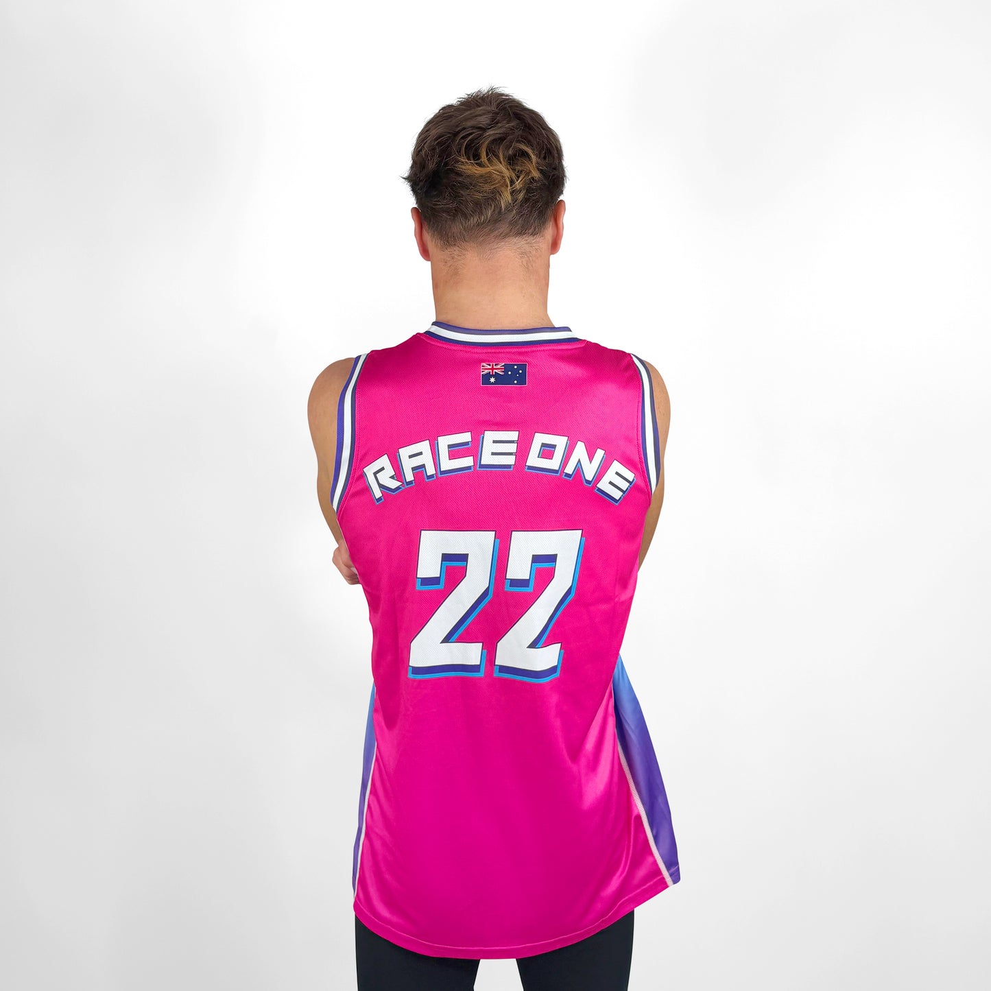 RACE ONE BASKETBALL SHIRT - PINK