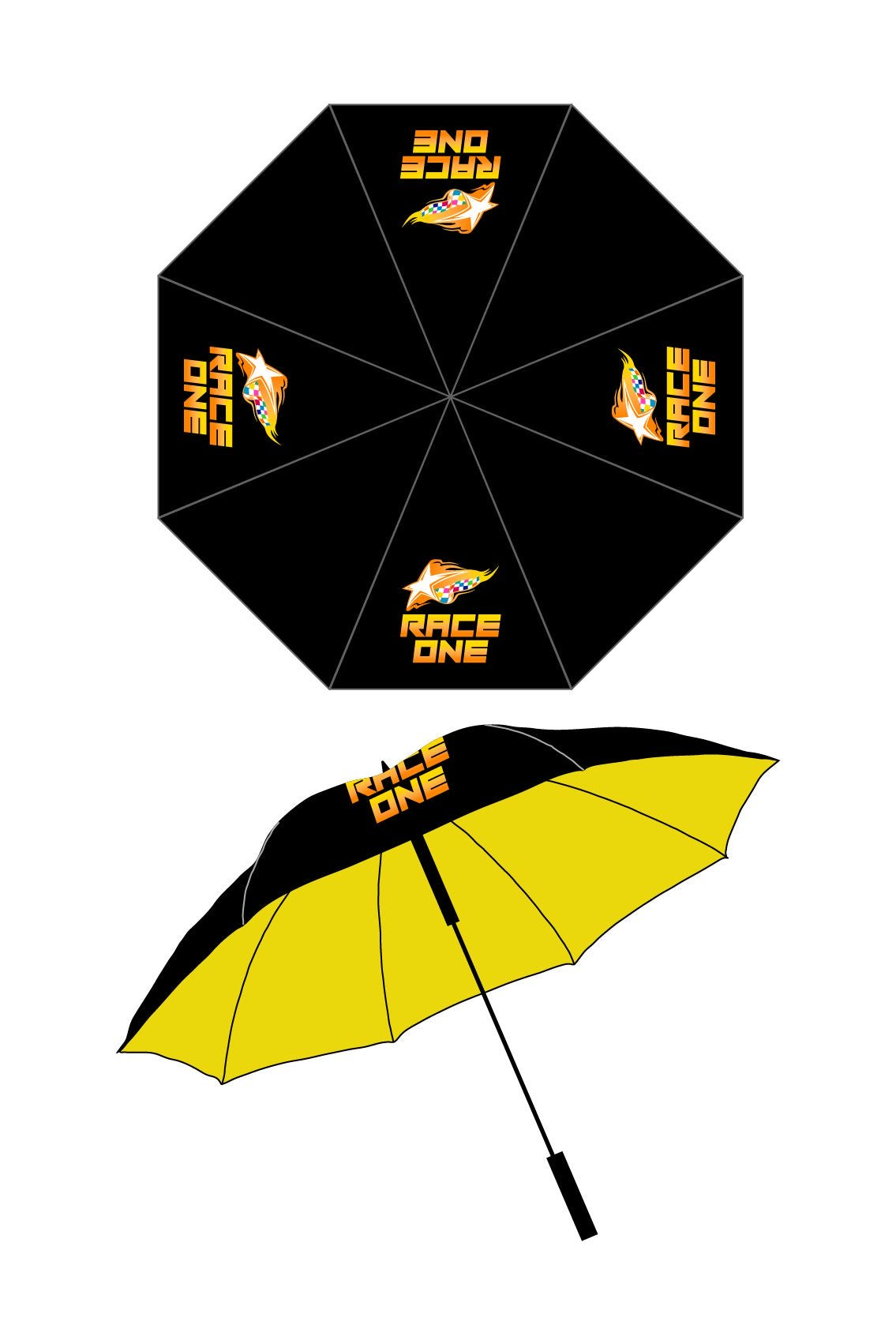 RACE ONE UMBRELLA