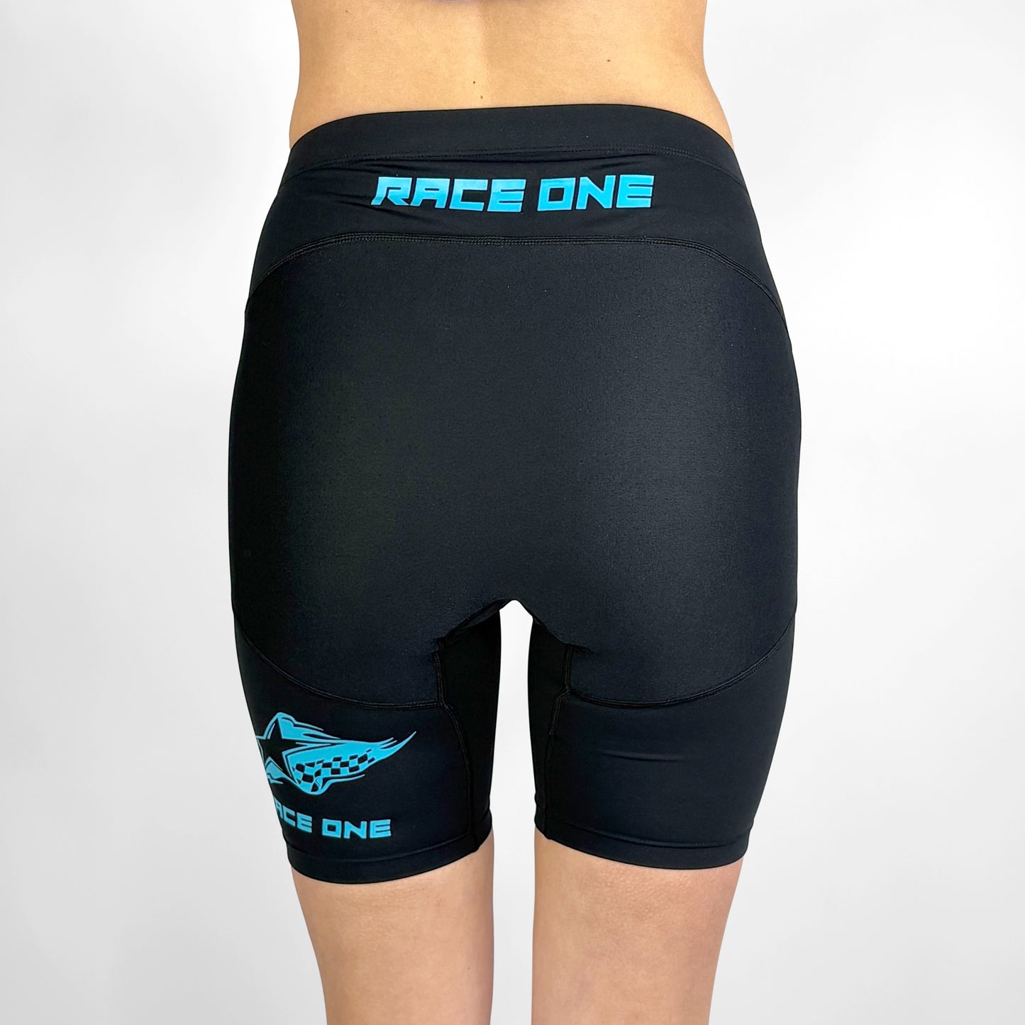 RACE ONE UV PADDLE SHORT - BLACK/BLUE