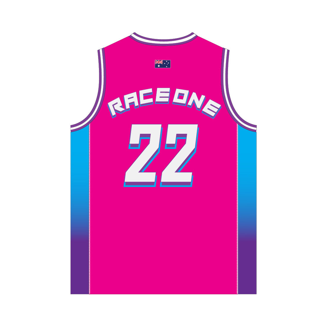 RACE ONE BASKETBALL SHIRT - PINK
