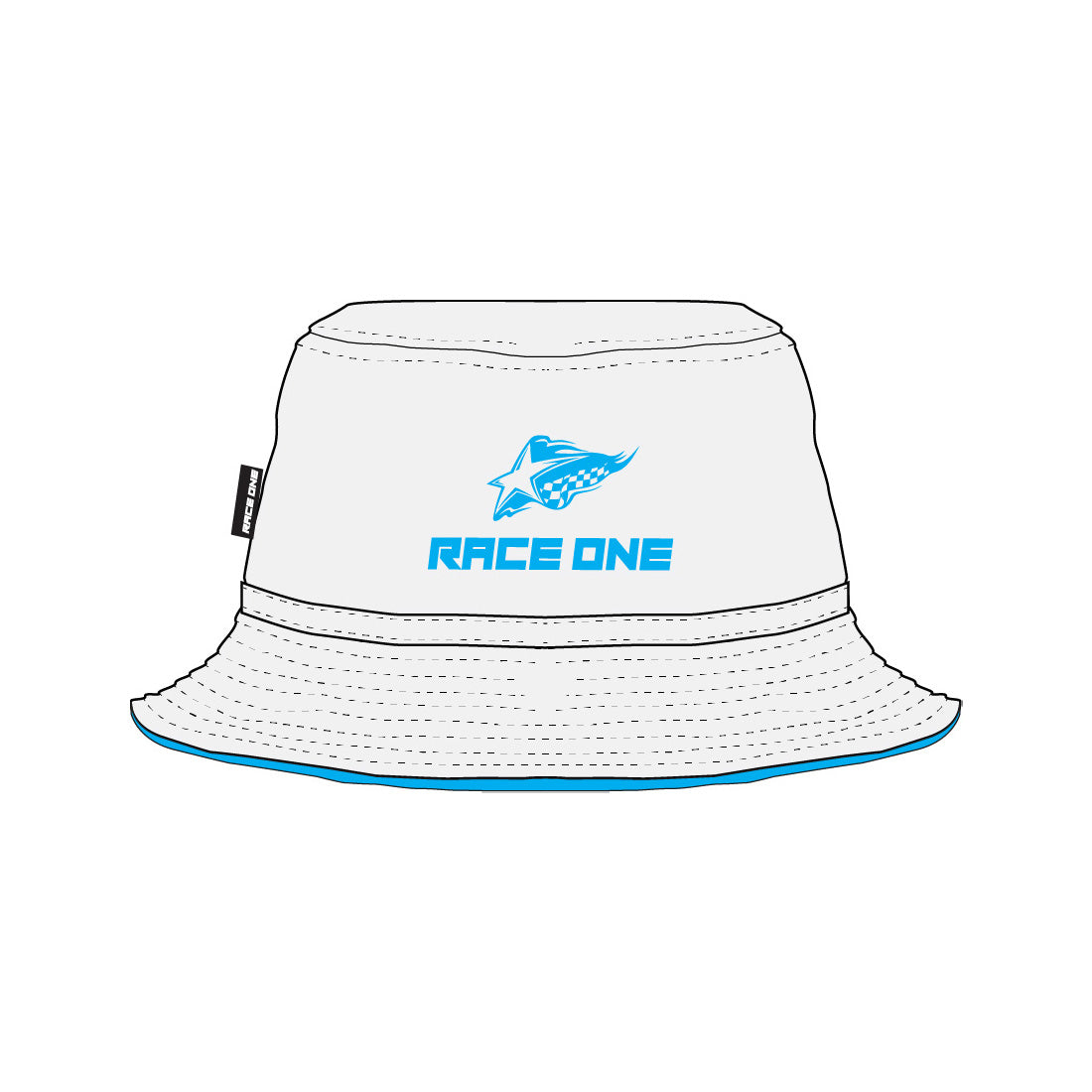 RACE ONE BUCKET HAT