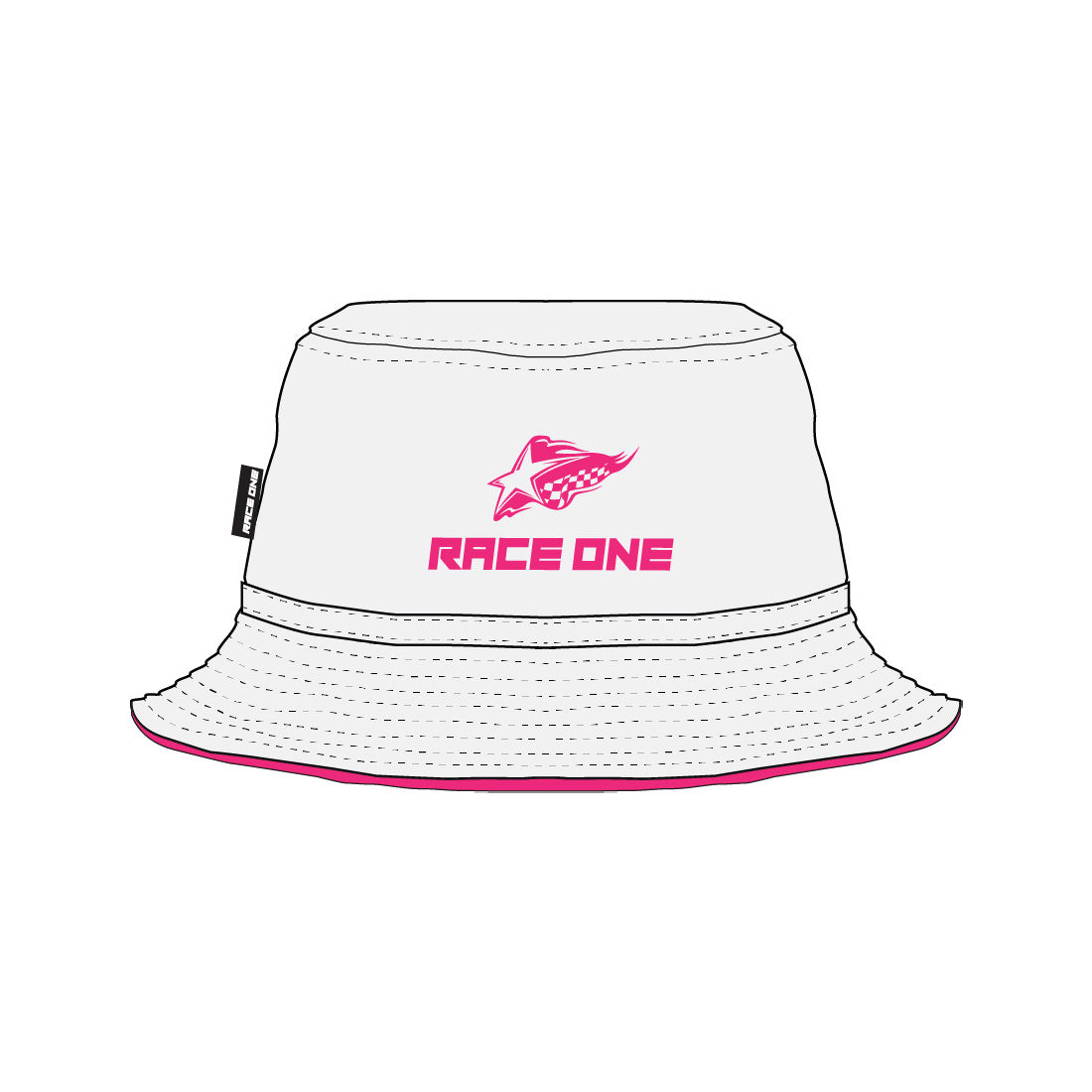 RACE ONE BUCKET HAT