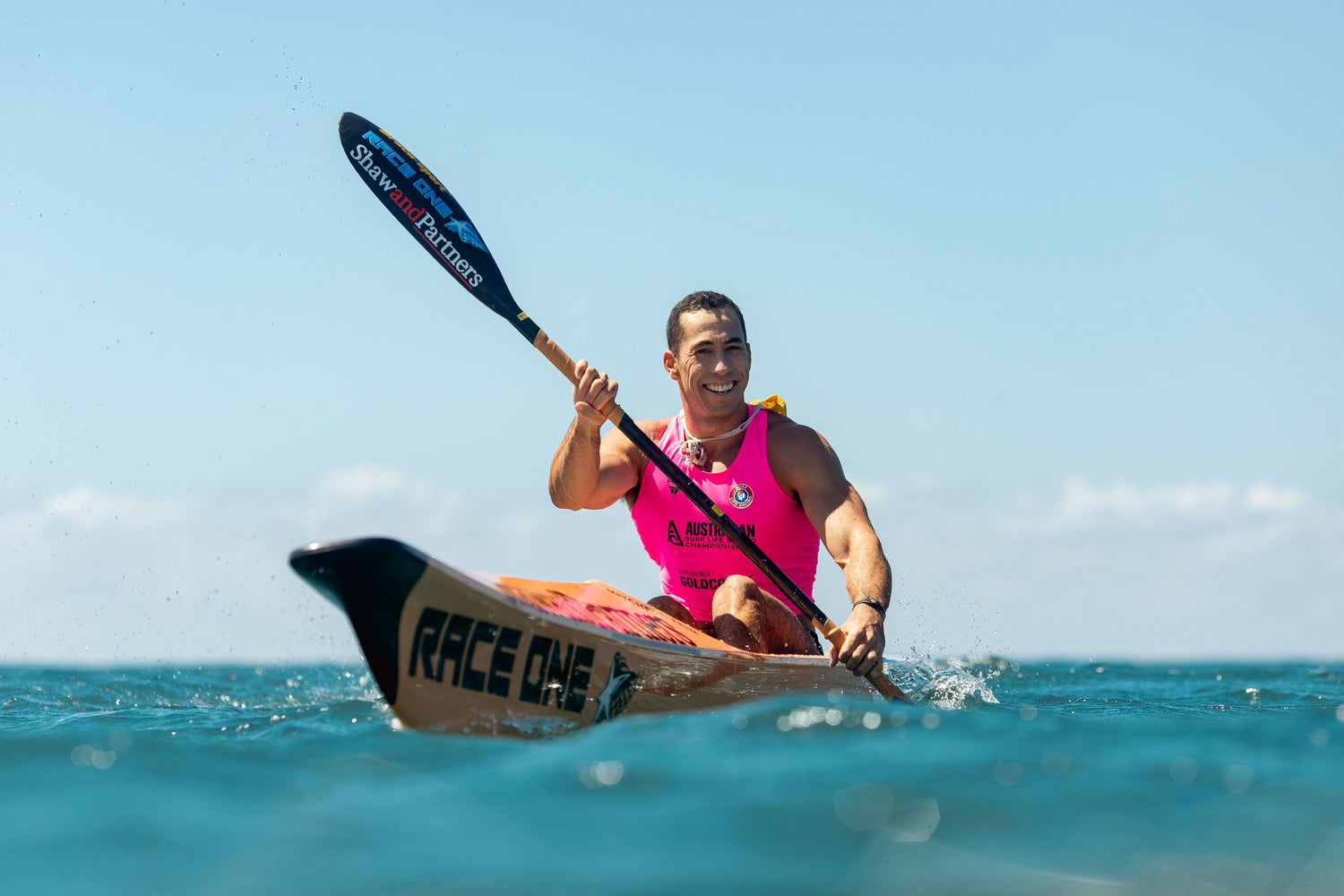 Free paddle bag offer with Gara, Surf, Fennix and Delta paddles at Race One Surf Craft.