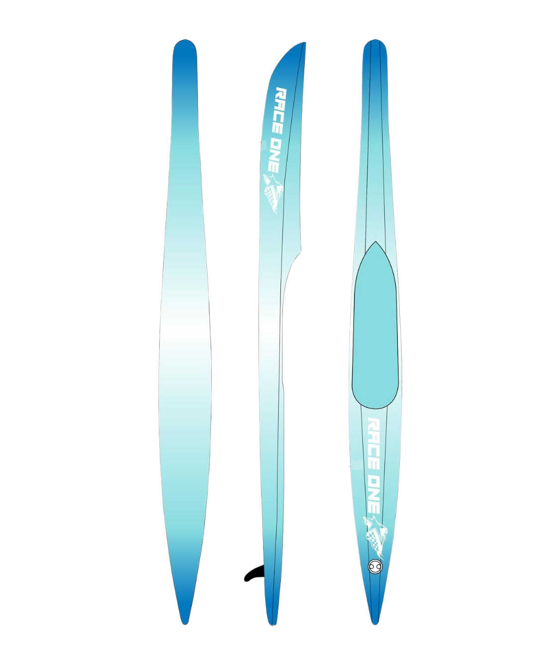 RACE ONE ADJUSTABLE SURF SKIS