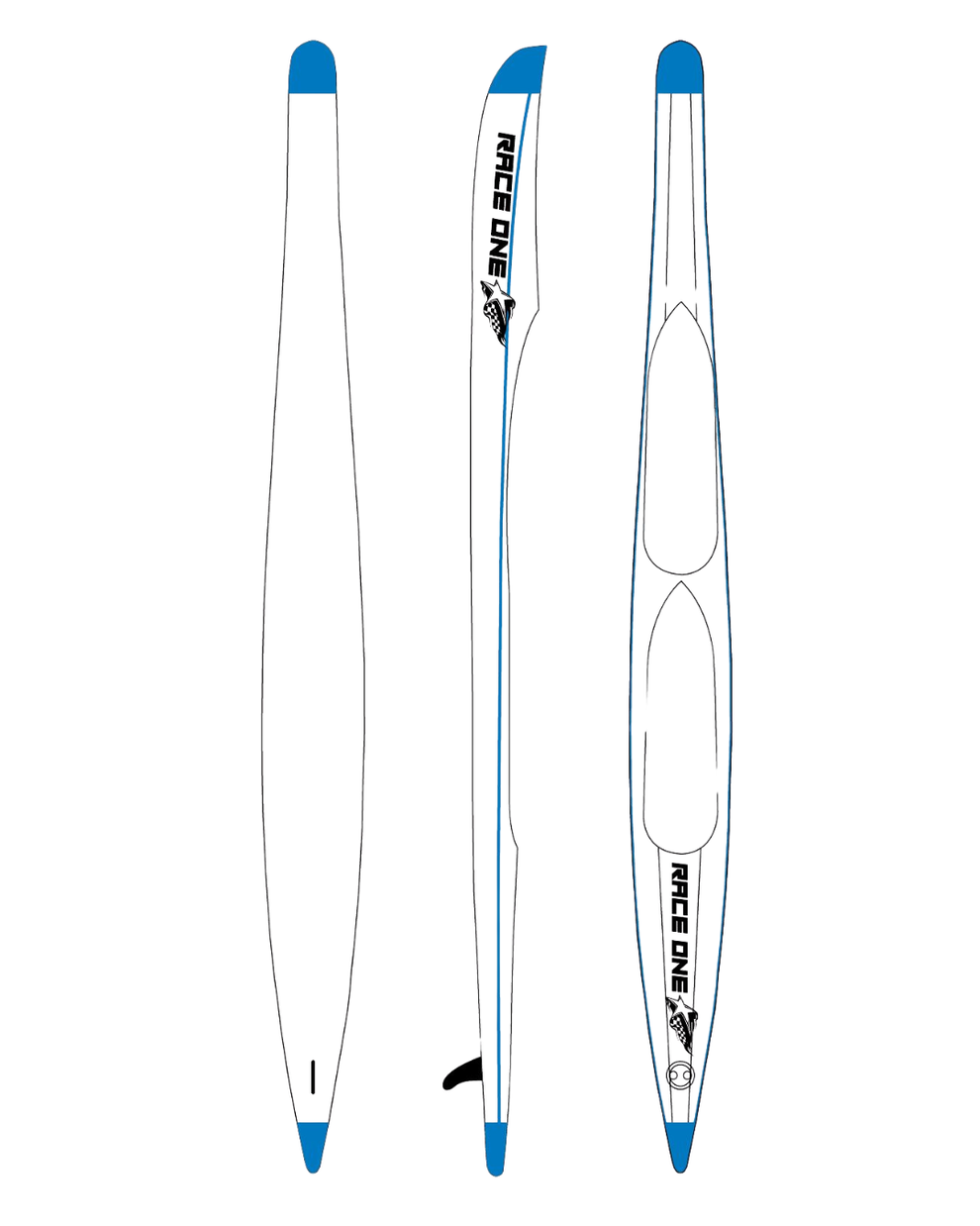 RACE ONE DOUBLE SKI – Race One Surf Craft