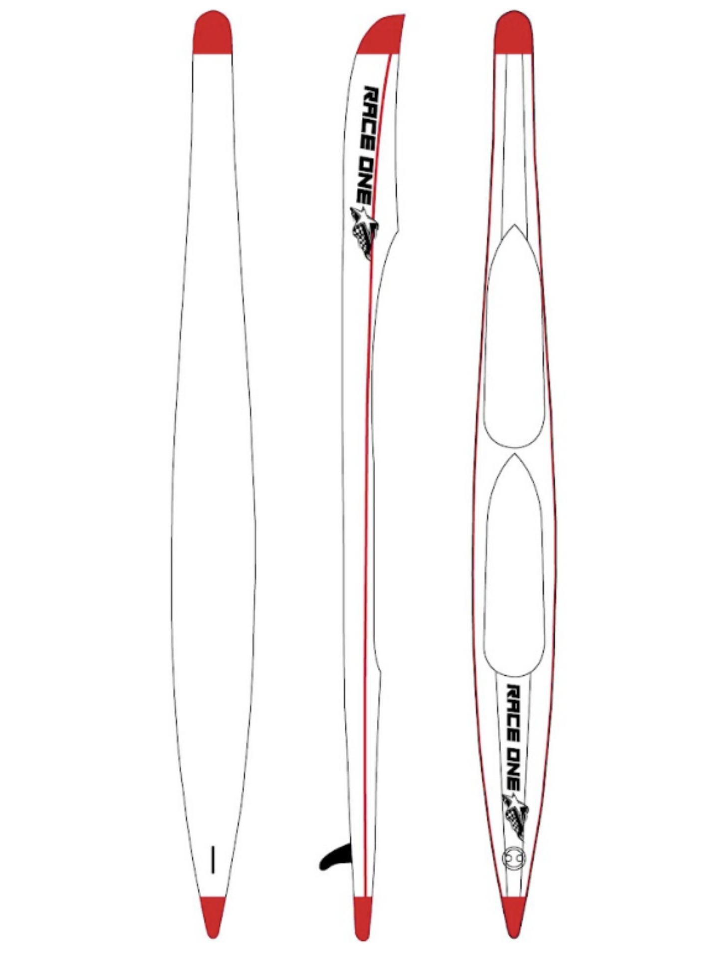 RACE ONE DOUBLE SKI - WA