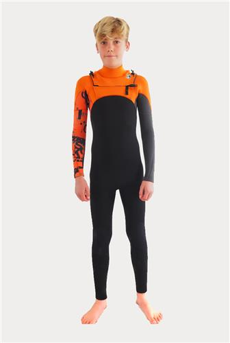 C-Skins Kids Session 4:3 Org/Blk - Steamer