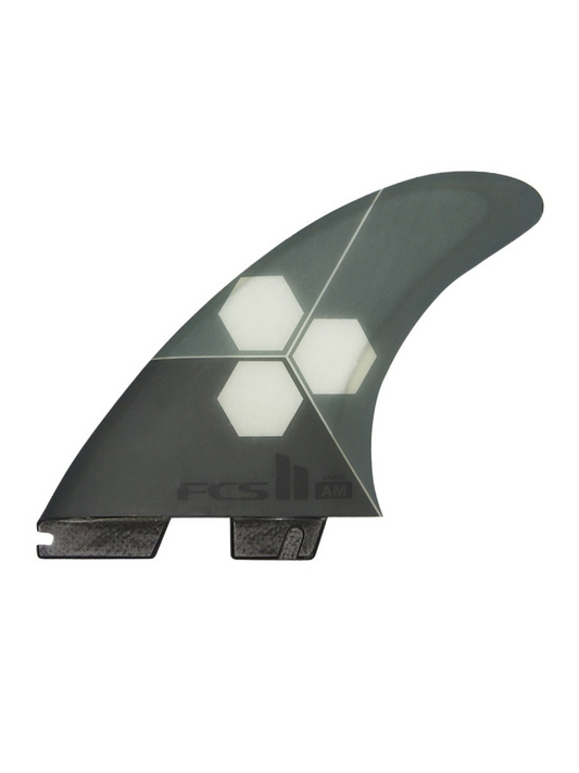FCSII AM PC Grey Tri Fins