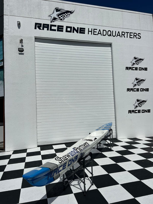 2ND HAND SKI - 135MM (BLUE & WHITE)