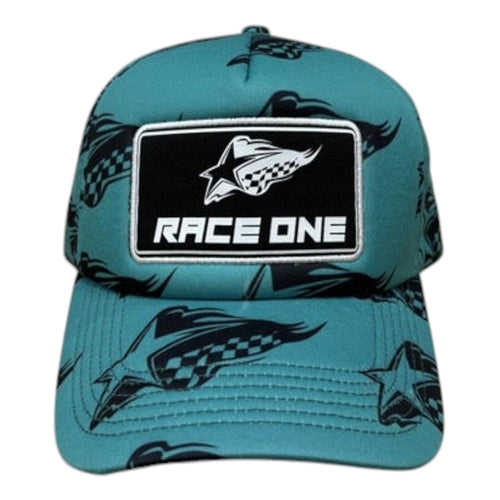 RACE ONE HAT - TURQUA (QUICK DRY)