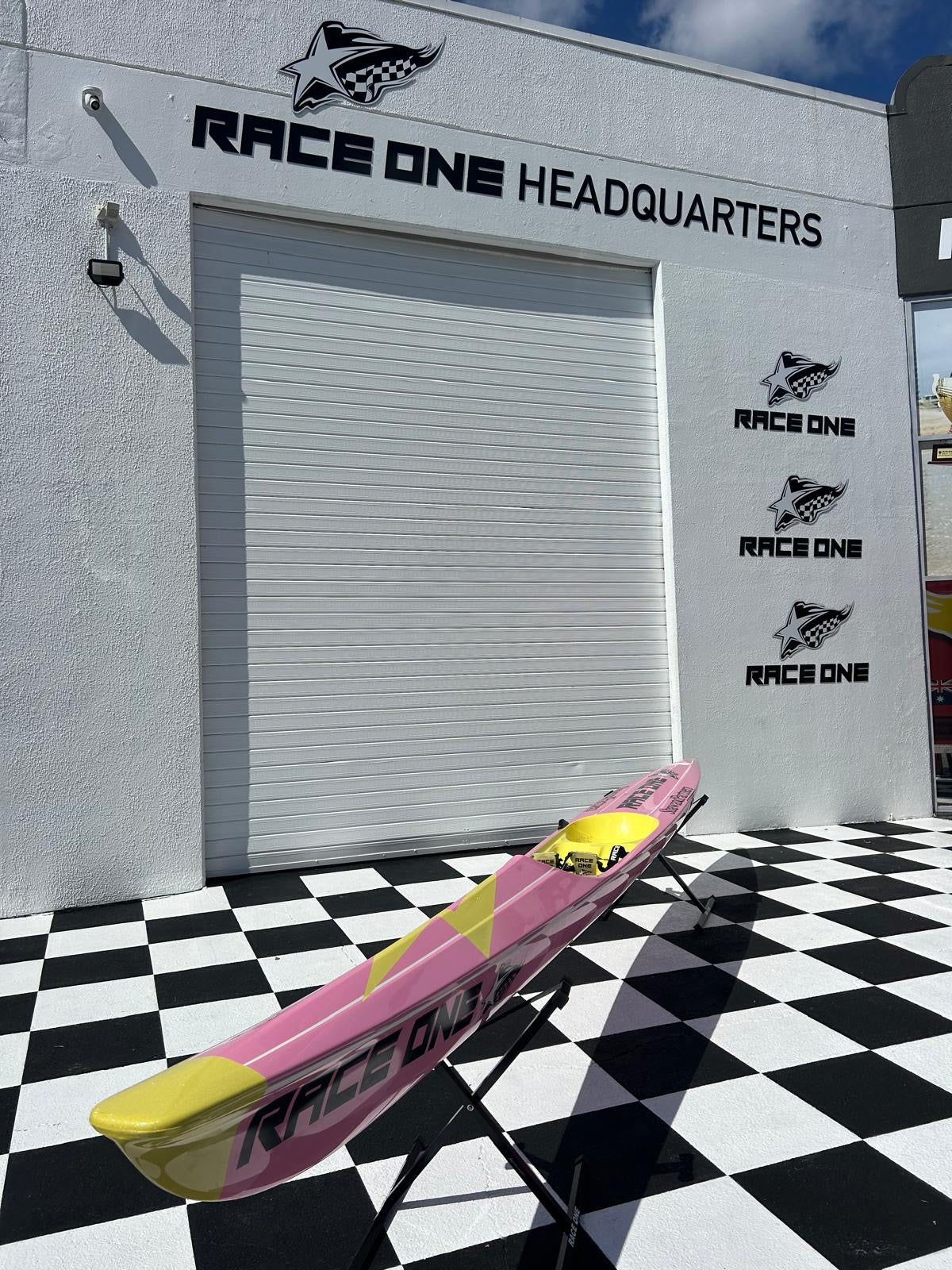 2ND HAND SKI - 5MM - PINK/YELLOW