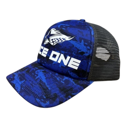 RACE ONE HAT - BLUE CAMO