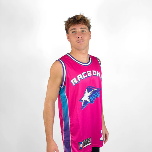RACE ONE BASKETBALL SHIRT - PINK