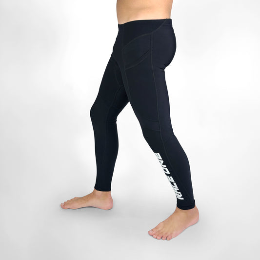 RACE ONE MICRO FLEECE BASE PANT - BLACK/WHITE