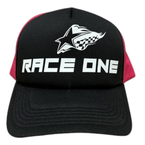 RACE ONE HAT - PINK (QUICK DRY)